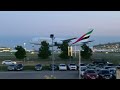 Emirates Airbus A380 lands at Heathrow Airport Sept 23 #emirates #airbus #airbusa380 #heathrow