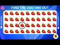 Find The Odd One out | Easy, Medium and Hard | Emoji Challenge