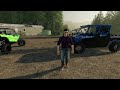LUXERY LIFTED CAMPING SETUP | RIPPING TRAILS | FARMING SIMULATOR 2019