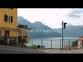 NESSO village and its waterfall (Orrido di Nesso) -Lake Como, Italy