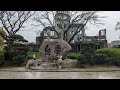 世界文化遺産The atomic bomb dome広島平和記念公園　広島の旅