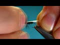 Tying a Simple & Effective Poly winged Midge Dry Fly by Mak