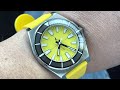 don’t show it off. rouge horology yellow type I diver