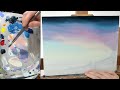 Painting a Realistic Sunset in Acrylics