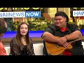 Hawaii's Iam Tongi, American Idol runner-up Megan Danielle give a special performance on Sunrise