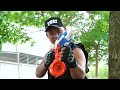 LTT Films : Special Forces Silver Flash Nerf Guns Fight Crime Group Tiger Mask Bandits