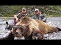 Giant, 10-Foot Kodiak Island Alaska Brown Bear Hunt
