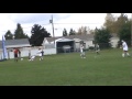 Ninja fall in soccer