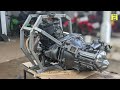 Homemade 8×8  Thank  part 1 | Combines a car transmission to a Motorbike engine