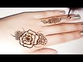 easy mehndi design