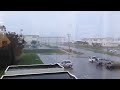 Typhoon Francisco brushes Okinawa
