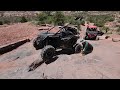 moab day 1 steelbender. no 4wd for most of the day, Broken axle. Exciting day of rzring.