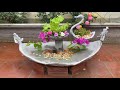Smart Ideas with Cement and Cloth - build beautiful garden ideas
