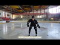 21. Backwards: double step crossover w/the puck + wiggle your hips for few steps #hockeyskills