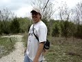 John on suspension bridge