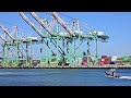 Container Ship's Arrival at The Port of Los Angeles - San Pedro - April 27, 2024