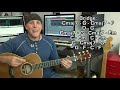 Learn Bob Seger Night Moves guitar song lesson with strumming patterns