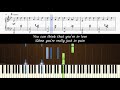Moral of The Story (TutorialsbyHugo) Synthesia Over Original Song