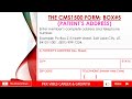 CMS 1500 FORM BOX5 PATIENT'S ADDRESS IN MEDICAL BILLING #patient #address #pobox #medicalbilling