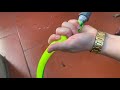 Turn plastic pipes into a great car washer at home. You will save money!