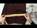 Very Easy Palazzo Trousers Cutting and Sewing. sewing lessons