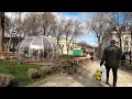Moldova, Chisinau walking in city centre main steet and city park 2024 [4K]