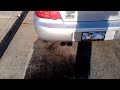 2004 wrx with magnaflow dual tip catback