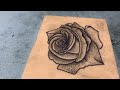 How I Shade A Rose Tattoo