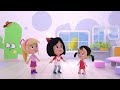Head Shoulders Knees and Toes  | Cleo and Cuquin Nursery Rhymes for Kids