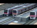 【鉄道模型】似た者どうし　京葉線と武蔵野線の車両たち [Model Railroad] Similar cars: Keiyo Line and Musashino Line vehicles