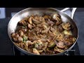 Garlic Butter Mushrooms & Onions