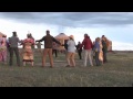 Native American Dancers on American Prairie