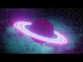 Glowing Planet with Meteor Showers loop | Blender | 4k