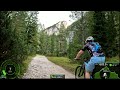 40 minute MTB Indoor Cycling Workout Sankt Kassian Dolomites Italy Garmin 4K Video