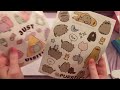 ASMR~PLANNING MY WEEK✨~CUTE STATIONARY SOUNDS 🐈🌷💕