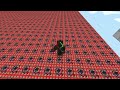 I BROKE THE MINECRAFT TNT TOWER WORLD RECORD!!!