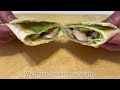 Fantastic taste and healthy - the best between sandwiches - Chicken wrap - simple and easy recipe