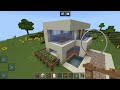 SIMPLE MORDEN HOUSE IN MINECRAFT!! | Android Gameplay | In Hindi | Jacob Peters Gaming