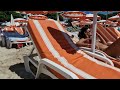 4K ANTIBES BEACH WALK, South Of France🌞😎 Juan Les Pins, French Riviera. Music: 