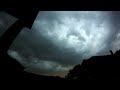 Thunderstorm cloud timelapse in Cypress, TX