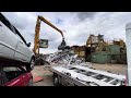 Crazy Modern Car Scrapping - Car Recycling in UK #scrapmycar #scrapyard #volvo #car