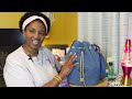 Kipling drawstring handbag | What's in my bag