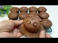 How to make BAKERY style chocolate muffins with only ONE egg