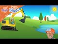 Blippi Visits Dig This Las Vegas and Learns Verbs |  Blippi | Challenges and Games for Kids