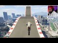 قراند 5 | باركور - التخريب بسلاح الريقن ضحك مو طبيعي 🔥| GTA 5 Parkour