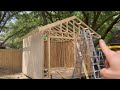 How to Build a Shed (12x12) with a Loft!
