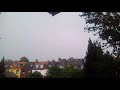 Schöner Blitz während des Unwetters in Bremen Walle
