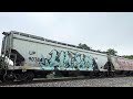 NS 7715 Leads Northbound Mixed Freight Train In Buda, Texas on 5/12/2024