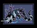 Speedpaint - Wings of Fire RainWing Custom Commission [Monster Hunter/Chameleos Inspired]
