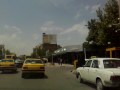 Mashhad, Iran streets from inside a cab + radio Mashhad --Ahmadeabaad to Pastor St.